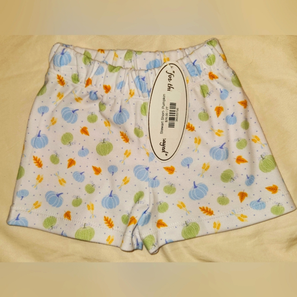 Lullaby Set pumpkin shorts